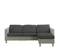 Estoralis Java | Funda Asiento y Respaldo sofá y sillón Bielástica | Tejido Súper Elástico C/ 11 Gris Oscuro | Talla L (Entre 50-85 cm x 95-130 cm y 10-20 cm Alto