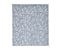 Estoralis | MYRCELLA | Estor Enrollable Diseño Moderno | Translúcido Jacquard | Color Azul | 150 x 255 cm (Ancho/Alto) Tamaño Tela 147 x 250 cm | Estores para Ventanas y Puertas