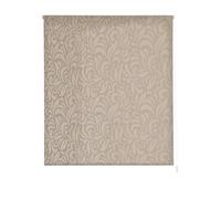 Estoralis MYRCELLA | Estor Enrollable Diseño Moderno | Translúcido Jacquard | Color Lino | 170 x 255 cm (Ancho/Alto) Tamaño Tela 167 x 250 cm | Estores para Ventanas y Puertas