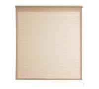 Estoralis | Robert | Estor Enrollable Diseño Moderno | Translúcido Rayas | Beige | 100 x 195 cm (Ancho/Alto) Tamaño Tela 97 x 190 cm | Estores para Ventanas y Puertas