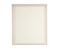 Estoralis | Stannis | Estor Enrollable Diseño Moderno | Tejido Screen 5% Apertura | Beige | 130 x 180 cm (Ancho/Alto) Tamaño Tela 127 x 175 cm | Estores para Ventanas y Puertas