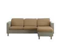Estoralis Sumatra | Funda Asiento y Respaldo sofá y sillón Bielástica | Tejido Súper Elástico C/ 06 Beige | Talla M (Entre 50-85 cm x 65-95 cm y 10-20 cm Alto