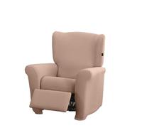 Estoralis Sumatra | Funda de Sillon Bielástica | Tejido Súper Elástico C/ 03 Rosa | para Sillon Relax de 70 a 90 cm. | Protector de Calidad | Súper Ajustable
