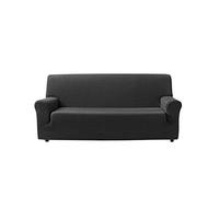 Estoralis Vega | Funda Sofá de Diseño Moderno | Tejido Elastico Gris | para 2 Plazas (de 120 a 170 cm.) | Maxima Adaptabilidad a Todo Tipo de sofás