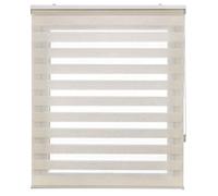 Estoralis Vera | Estor Enrollable Noche y Dia Diseño Moderno | Doble Tejido | Color Lino | 125 x 180 cm (Ancho/Alto) Tamaño Tela 122 x 175 cm | Estores para Ventanas y Puertas