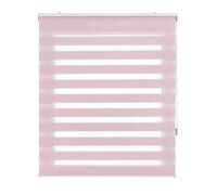 Estoralis Vera | Estor Enrollable Noche y Dia Diseño Moderno | Doble Tejido | Color Rosa | 105 x 180 cm (Ancho/Alto) Tamaño Tela 102 x 175 cm | Estores para Ventanas y Puertas