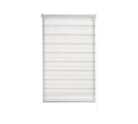 Estoralis VERAL| Estor Enrollable Noche y Dia Diseño Moderno | Sin Taladrar Doble Tejido | Lino | 70 x 150 cm (Ancho/Alto) Tamaño Tela 67 x 150 cm | Estores para Ventanas y Puertas