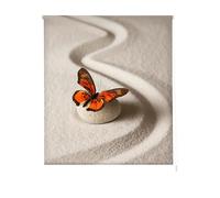 Estoralis | Zen | Estor Enrollable Diseño Moderno | Translúcido Estampado Digital | Modelo Z-4517 | 110 x 180 cm (Ancho/Alto) Tamaño Tela 107 x 175 cm | Estores para Ventanas y Puertas