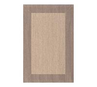 Estores Basic Alfombra Vinilica Salon Premium Alfombras de habitación Comedor baño Cocina Lavable Antideslizante y Resistente para Interior y Exterior Beige 80x150 cm