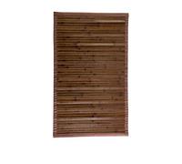 Estores Basic Natural Alfombra, Bambú, Marrón Oscuro, 140 x 200 cm