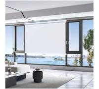 Estores Enrollables Blackout Sin Taladrar, Persianas Enrollables Parasol, Estores Enrollables Térmicos para Ventanas, Cortinas Opacas, Persianas Temporales Privacidad,white-105x200cm/41 * 79in
