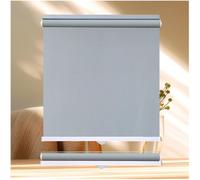 Estores Enrollables Blackout Térmicos 50/65/80/95/110/130cm,Persianas Enrollables De Ventanas,Cortinas Opacas Retráctil,Estor Privacidad Temporale,Persiana Parasol Hogar,grey-105x160cm/41 * 63in