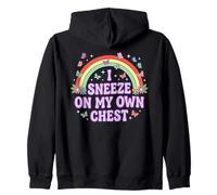 ESTORNUDO EN MI Propio Pecho Divertido Arco Iris de Humor para Adultos Sudadera con Capucha