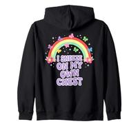 ESTORNUDO EN MI Propio Pecho Divertido Arco Iris de Humor para Adultos Sudadera con Capucha