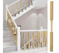 Estos balaustres de Hierro Forjado para escaleras Interiores, husillos Huecos de 40 mm x 40 mm para barandillas de escaleras
