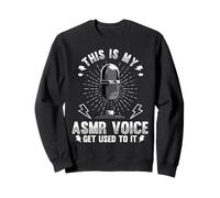 Estos son mis amantes del audio de micrófono de voz ASMR Sudadera