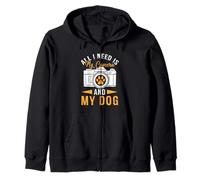 Estoy a punto de tomar me encanta fotografiar mi cámara y mi perro Sudadera con Capucha