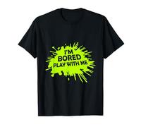 Estoy Aburrido Jugar Conmigo. Decir una declaración sarcástica Divertida Camiseta