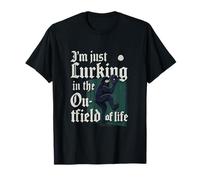Estoy al acecho en los jardines de la vida Humor de béisbol Camiseta