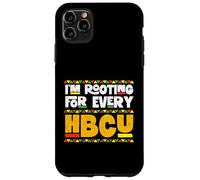 Estoy apoyando a Cada HBCU - Black History African Pride Carcasa para iPhone 11 Pro MAX