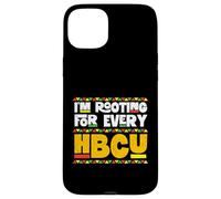 Estoy apoyando a Cada HBCU - Black History African Pride Carcasa para iPhone 15 Plus
