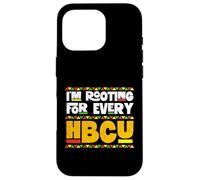Estoy apoyando a Cada HBCU - Black History African Pride Carcasa para iPhone 16 Pro