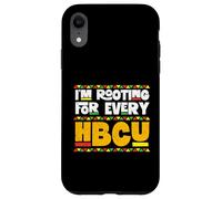 Estoy apoyando a Cada HBCU - Black History African Pride Carcasa para iPhone XR