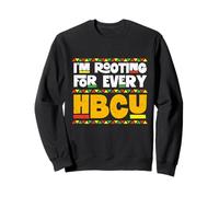 Estoy apoyando a Cada HBCU - Black History African Pride Sudadera