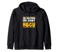 Estoy apoyando a Cada HBCU - Black History African Pride Sudadera con Capucha