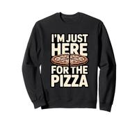 Estoy aquí para el Amante de la Fiesta de Pizza Divertido Sudadera