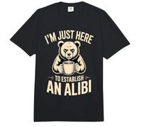 Estoy aquí para Establecer una Coartada Comfort Colors Adult Heavyweight T-Shirt
