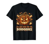 Estoy aquí para la Lectura de Halloween de Boooooks Camiseta