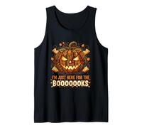 Estoy aquí para la Lectura de Halloween de Boooooks Camiseta sin Mangas