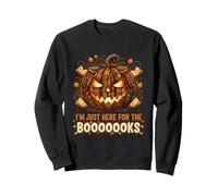 Estoy aquí para la Lectura de Halloween de Boooooks Sudadera