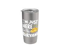 Estoy aquí para la receta de especias de plato de arroz indio Biryani Vaso térmico de acero inoxidable de doble pared