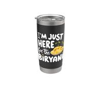 Estoy aquí para la receta de especias de plato de arroz indio Biryani Vaso térmico de acero inoxidable de doble pared