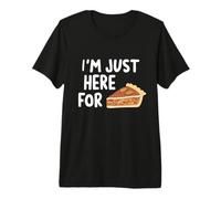 Estoy aquí para la Receta de Postre sureño de Pastel de nueces Camiseta Premium