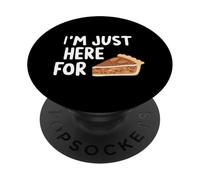 Estoy aquí para la Receta de Postre sureño de Pastel de nueces PopSockets PopGrip Adhesivo