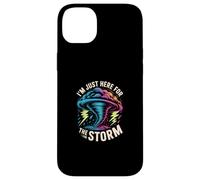 Estoy aquí para la tormenta Carcasa para iPhone 14 Plus