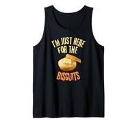Estoy aquí para Las Galletas Amante de la Comida Divertida Camiseta sin Mangas