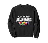 Estoy aquí para los Dulces de Pascua Divertido Humor de Caramelo de Pascua Sudadera