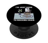 Estoy aquí para oler sillas Meme divertido Humor peculiar PopSockets PopGrip Adhesivo