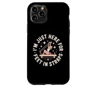 Estoy aquí para pies en Correas Pilates Lover Pilates Carcasa para iPhone 11 Pro