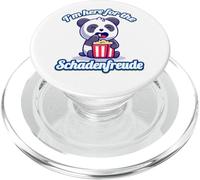 Estoy aquí por el Divertido y Lindo Panda sarcástico de Schadenfreude PopSockets PopGrip para MagSafe