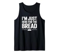 Estoy aquí por el Pan Divertido Camiseta sin Mangas