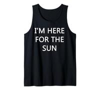 Estoy aquí por el sol Camiseta sin Mangas