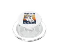 Estoy aquí por los Libros Professora Estudiante Halloween PopSockets PopGrip para MagSafe
