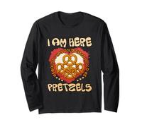 Estoy aquí Porque me dijeron Que habría Pretzel Manga Larga