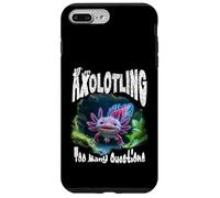 Estoy AXOLOTLING DEMASIADAS Preguntas Conocimiento ratón de Biblioteca Hambriento Carcasa para iPhone 7 Plus/8 Plus