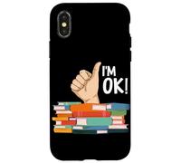 Estoy bien leyendo: Bibliotecario, lector, nerd, coleccionista de libros divertido Carcasa para iPhone X/XS